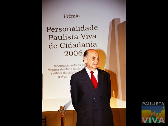 Personalidade Paulista Viva de Cidadania - 2006