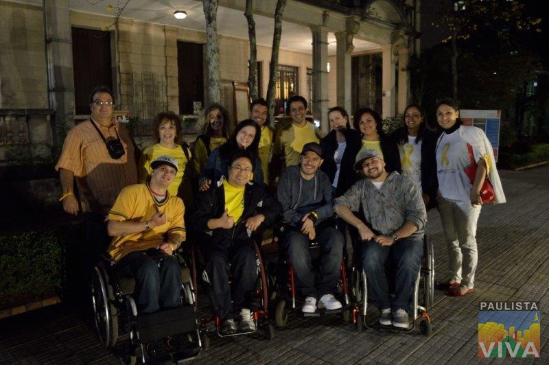 Caminhada noturna faz parte da Campanha “Paulista a Pé”
