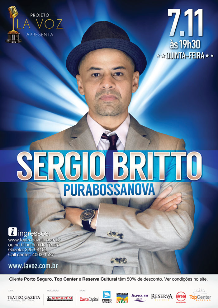  Titã Sérgio Britto faz show na Paulista